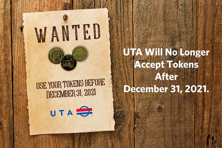 Tokens Discontinued As Of January 1 2022