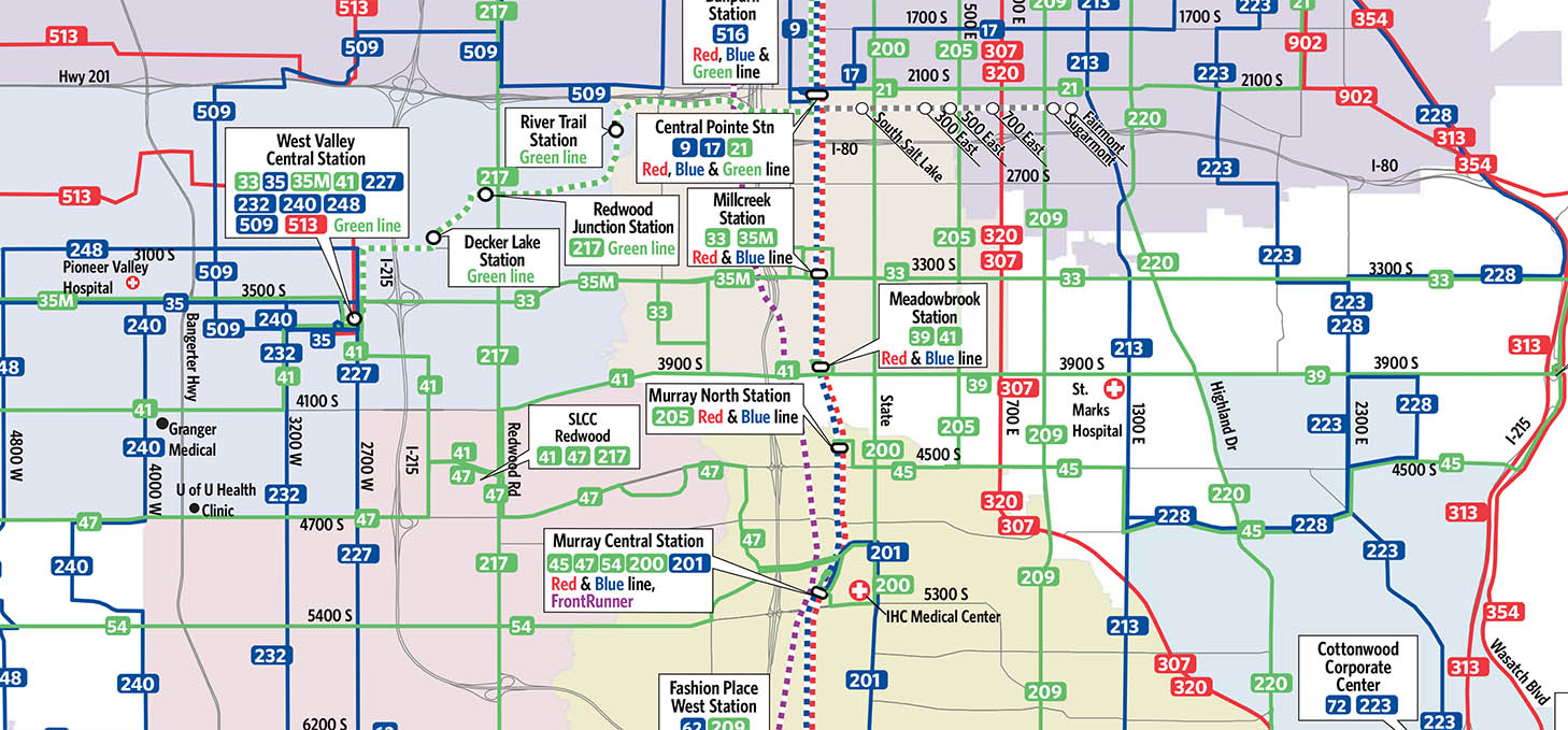 Uta Maps And Schedules Big Blue Bus Rapid 3 Schedule
